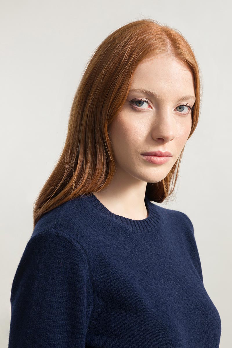 Wollpullover Modell: Laura