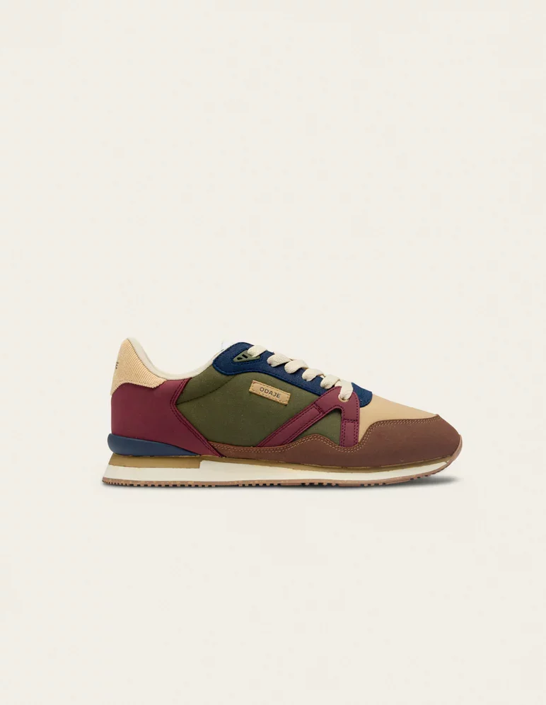 Navy/Taupe/Brown