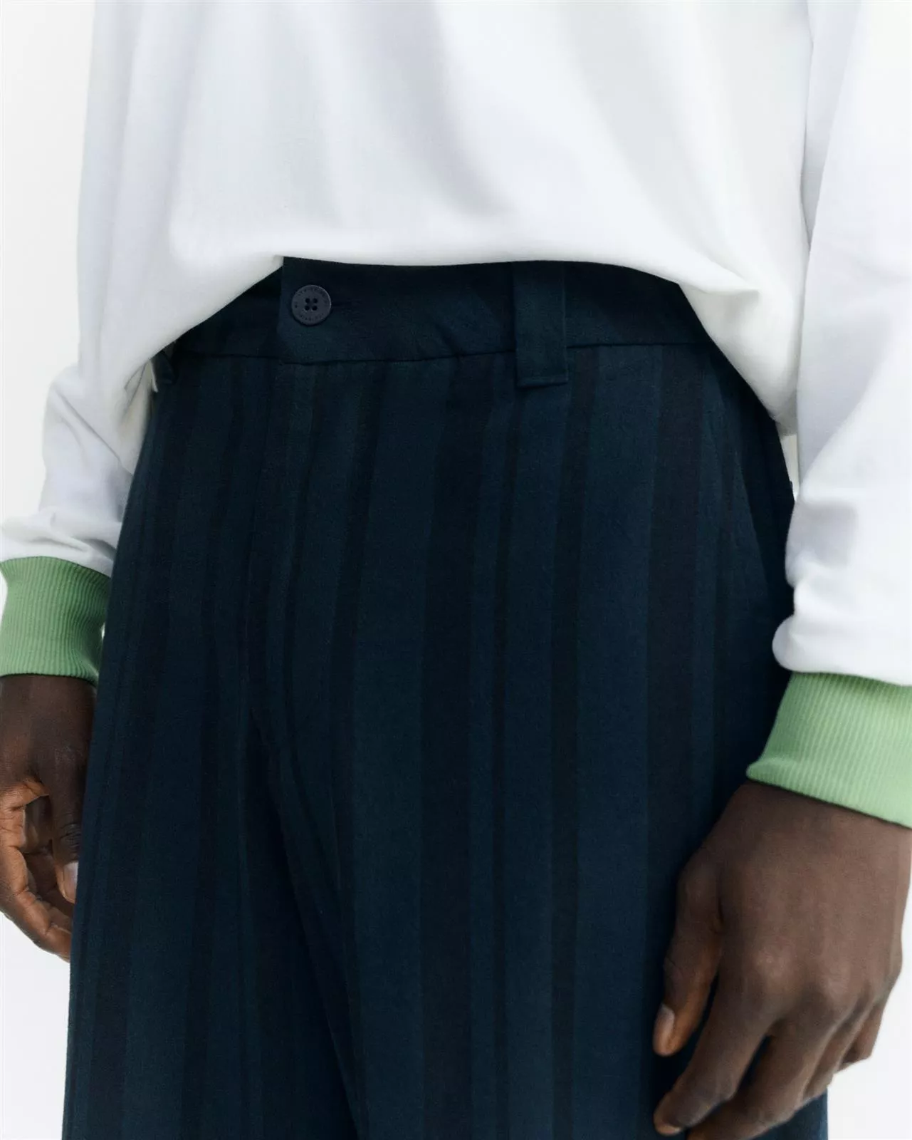 Gestreifte Stoffhose Modell: Marc