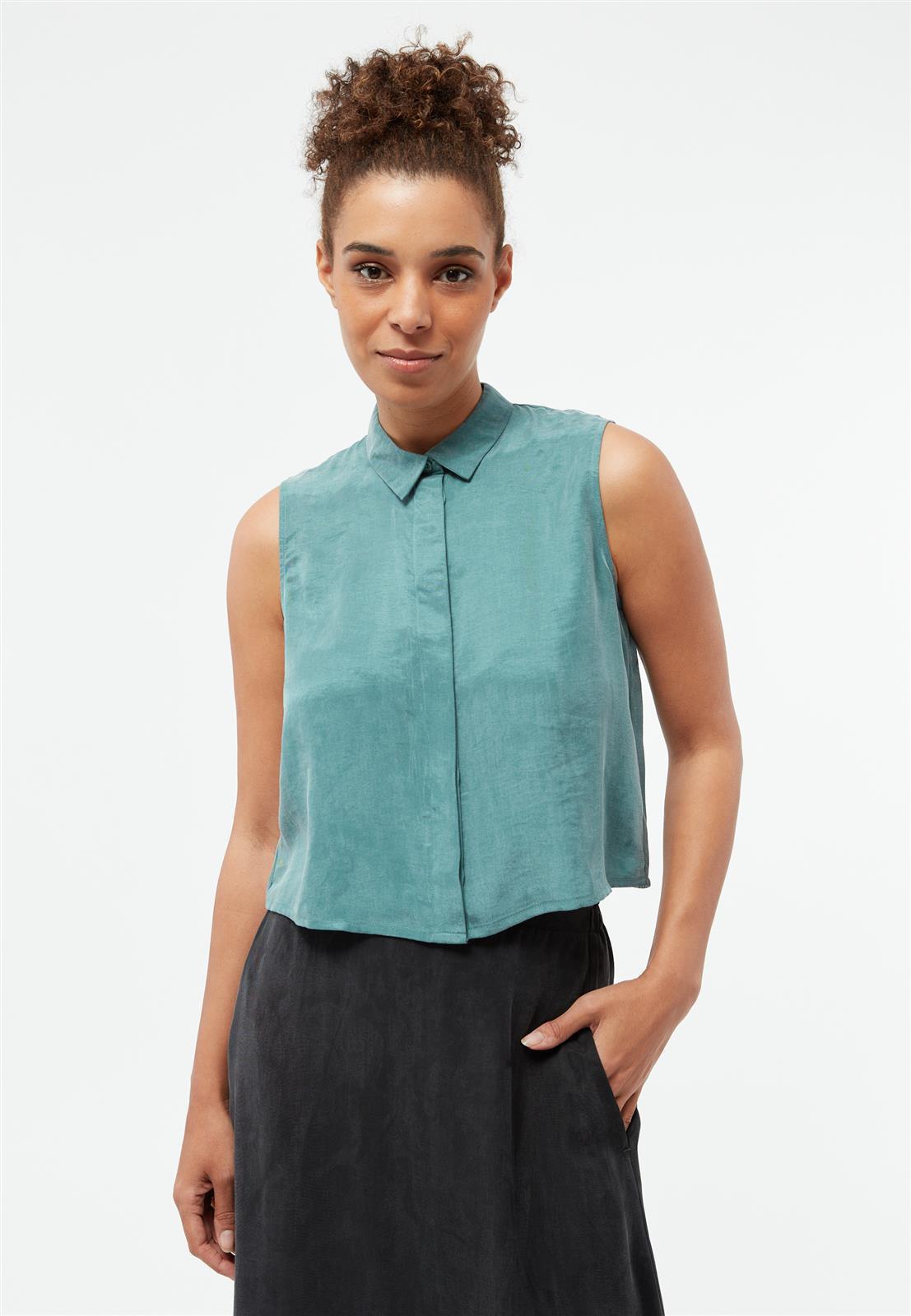 Tencel Hemdbluse Modell: Xenia