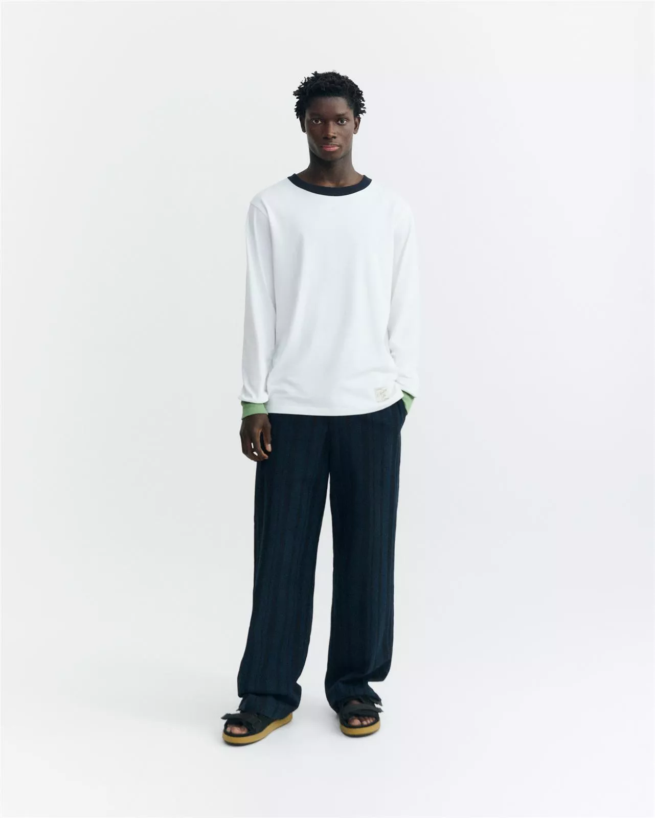Gestreifte Stoffhose Modell: Marc
