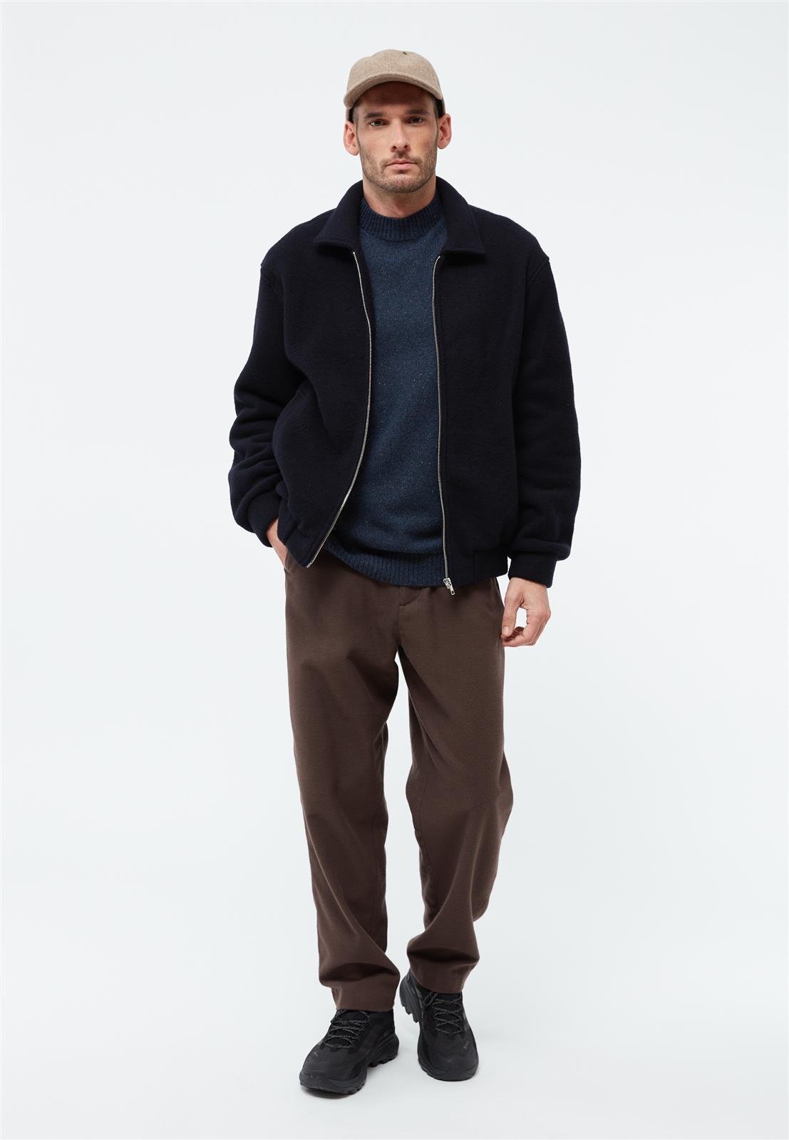 Wolljacke Modell: David