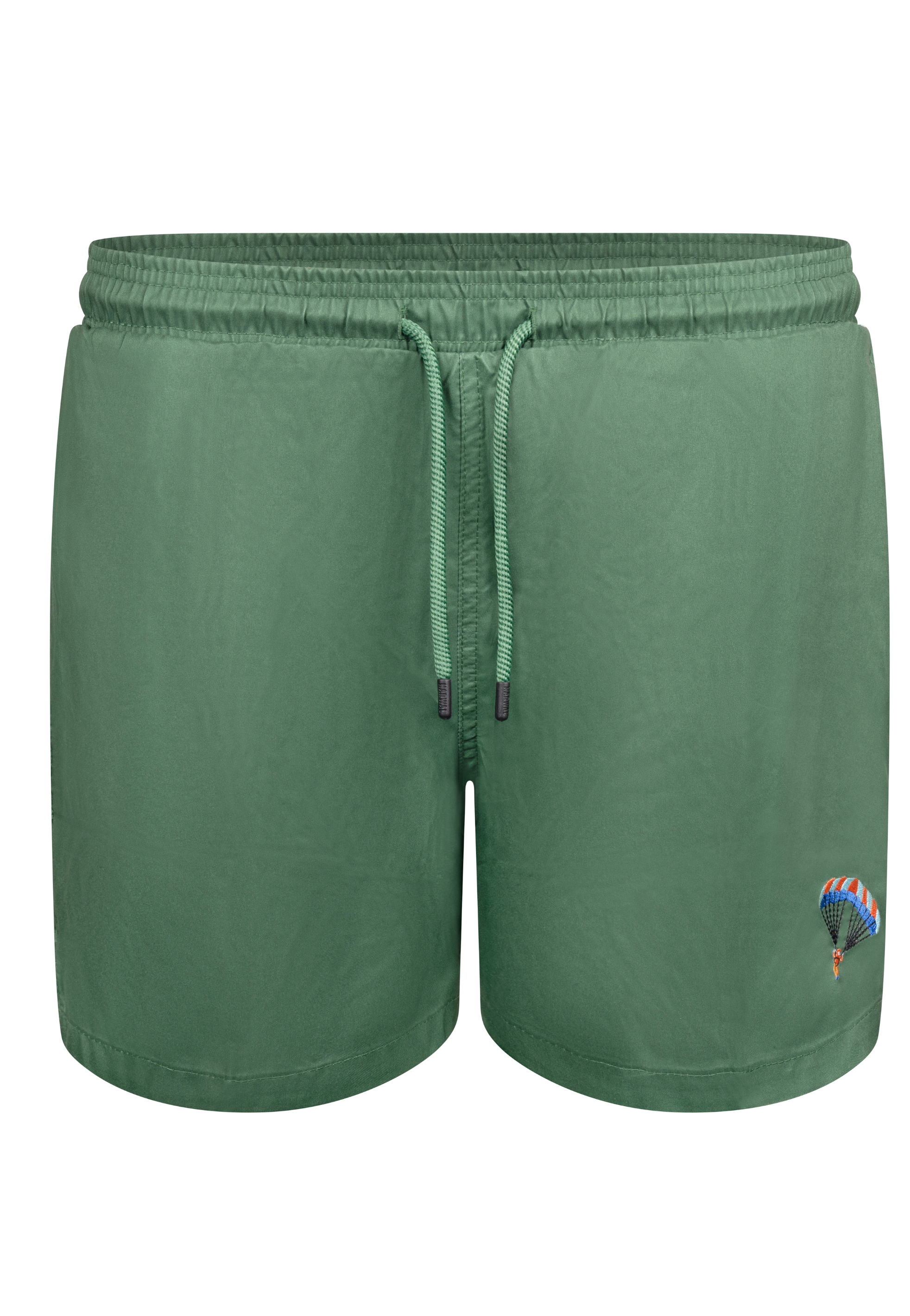 Badehose mit kleinem Motiv