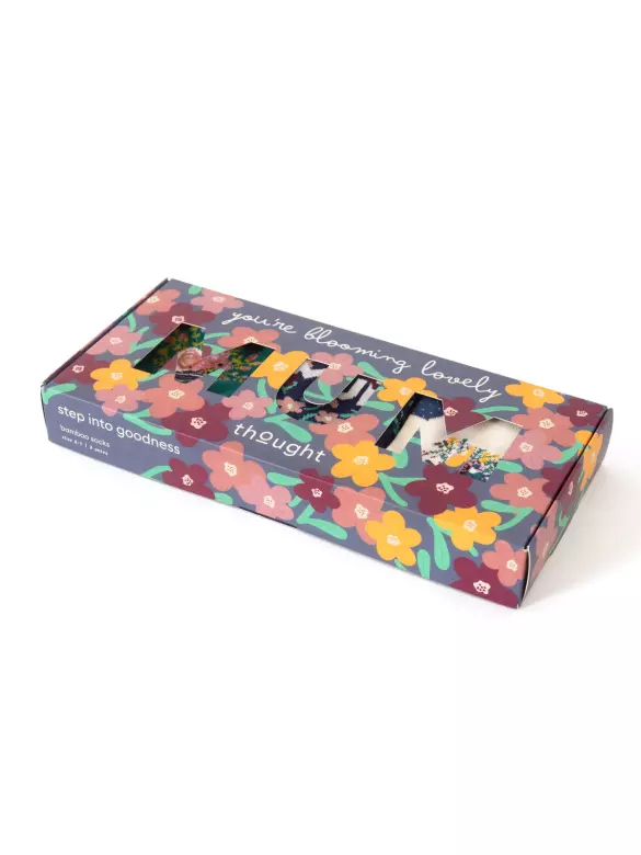 Sockenbox Modell: Blooming Lovely Mum Sockenbox Modell: Blooming Lovely Mum