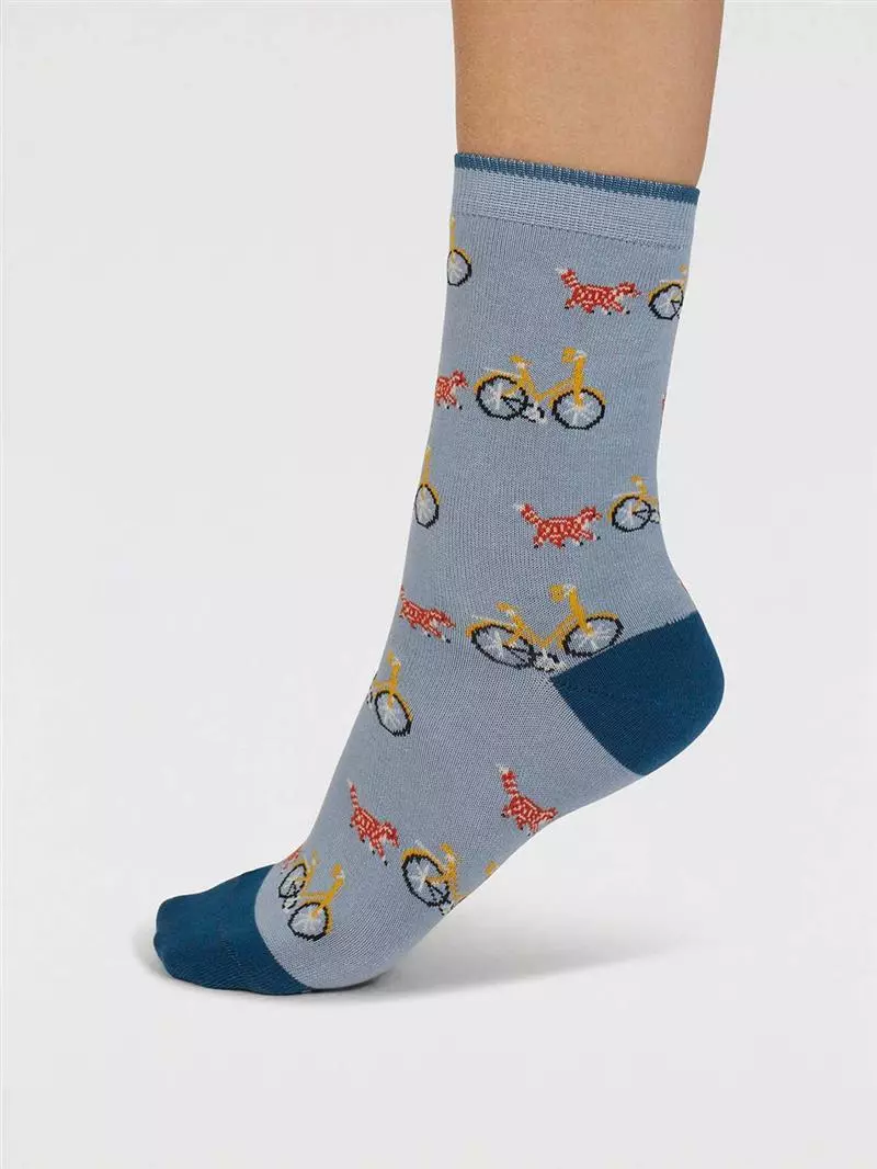 Socken Modell: Dilloyn Cat And Bike