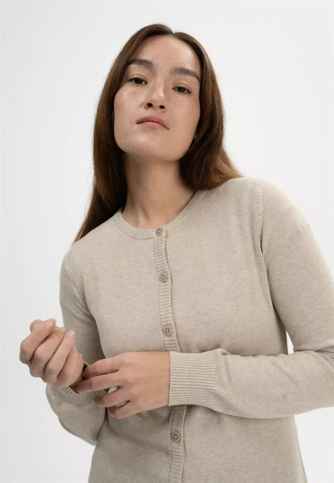 Feinstrick Cardigan Modell: Nameen