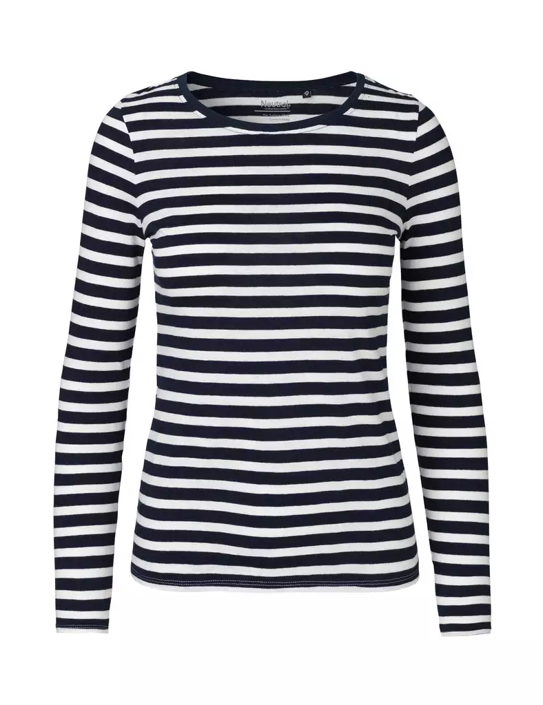 Damen Loose Fit T-Shirt gestreift