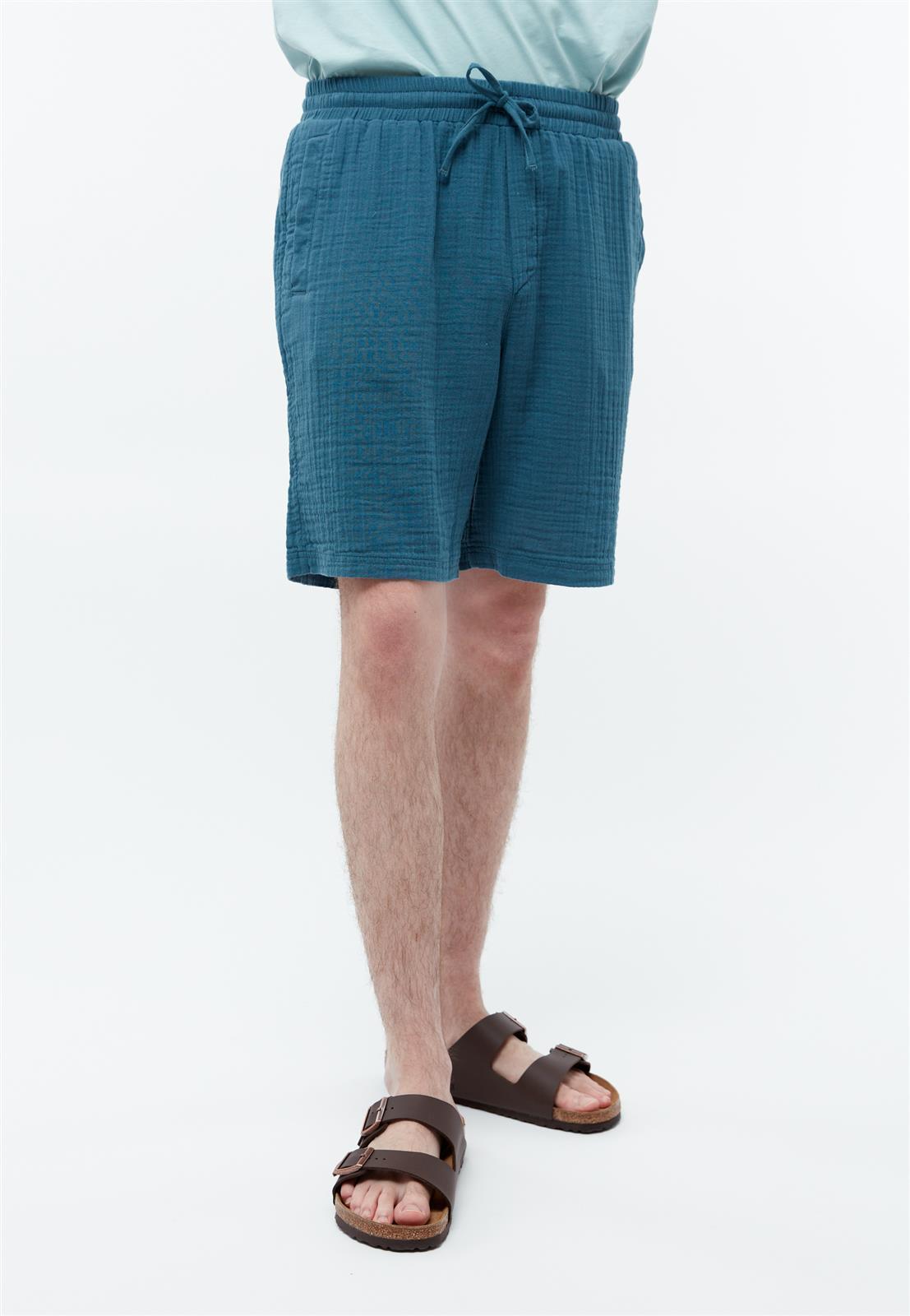 Musselin-Shorts Modell: Pascal GOTS