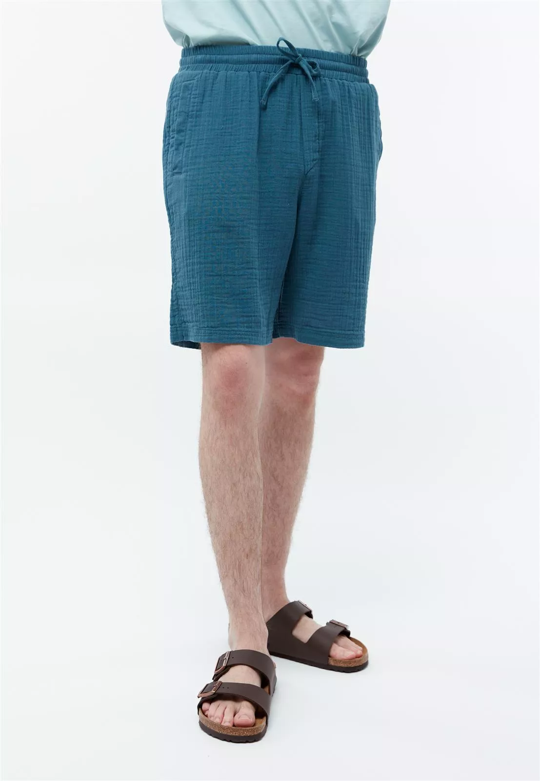 Musselin-Shorts Modell: Pascal GOTS