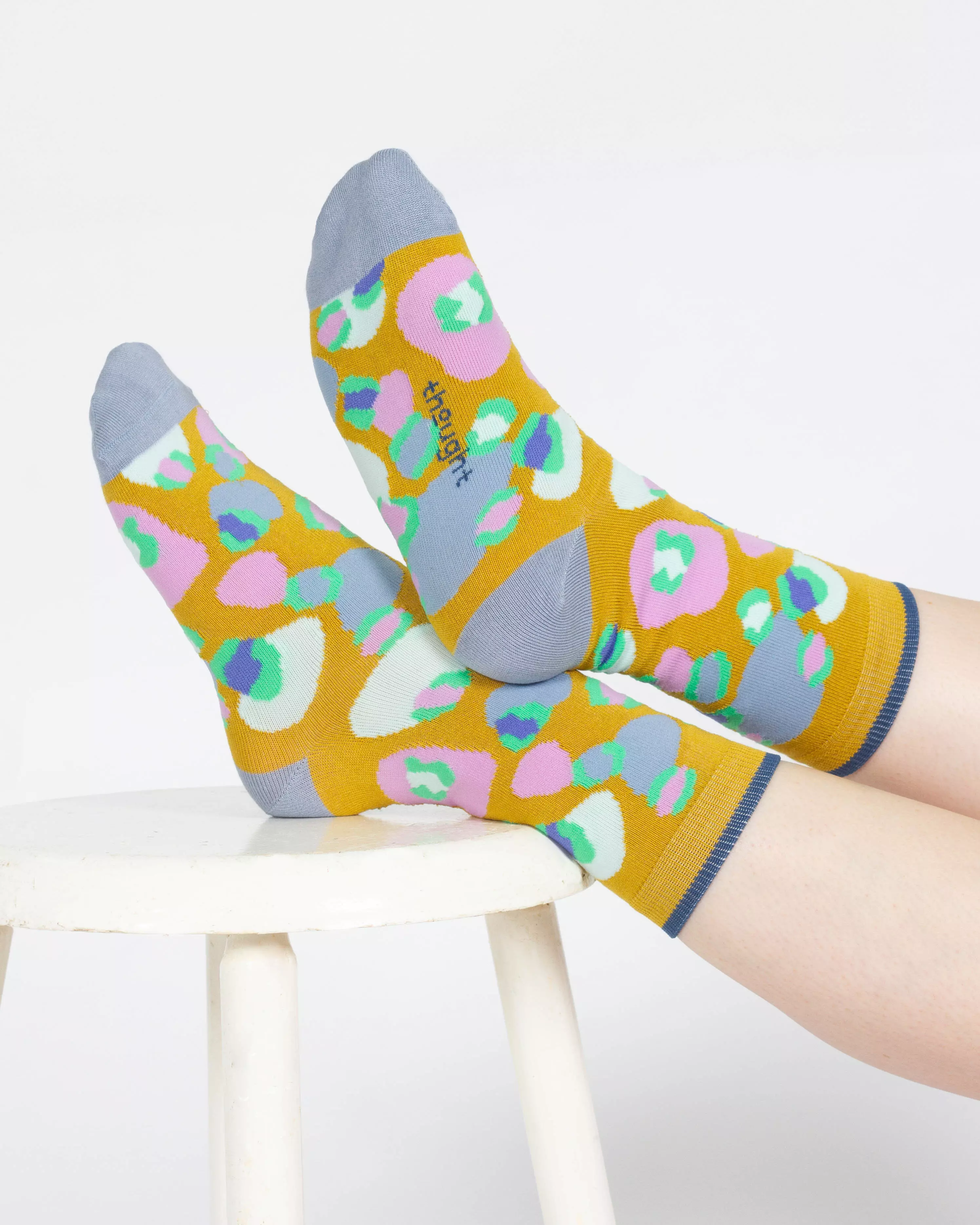 Socken Modell: Multi Leopard