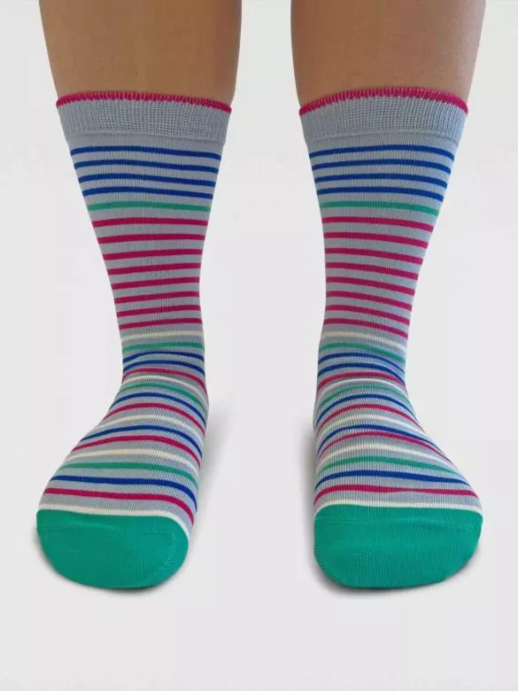 Socken Modell: Cleo Stripe Socken Modell: Cleo Stripe
