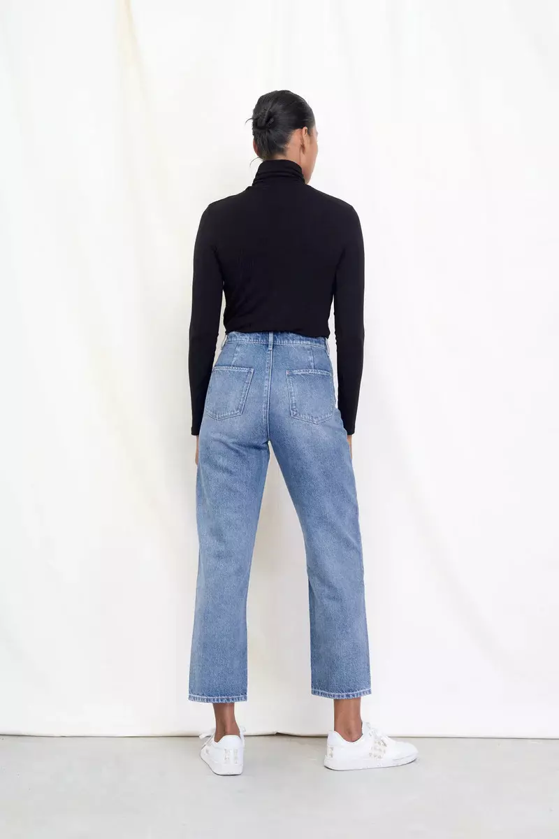 Jeanshose Wide Straight Modell: Minimal
