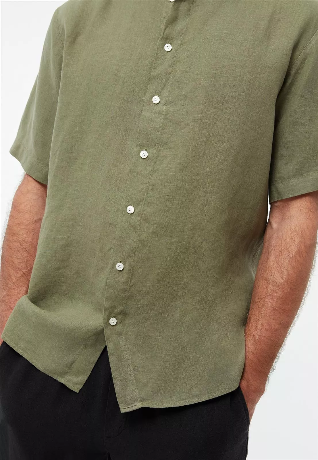 Leinen Kurzarmhemd Modell: Koda