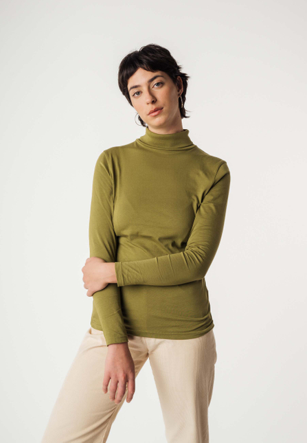 Rollkragen-Longsleeve Modell: Anchal