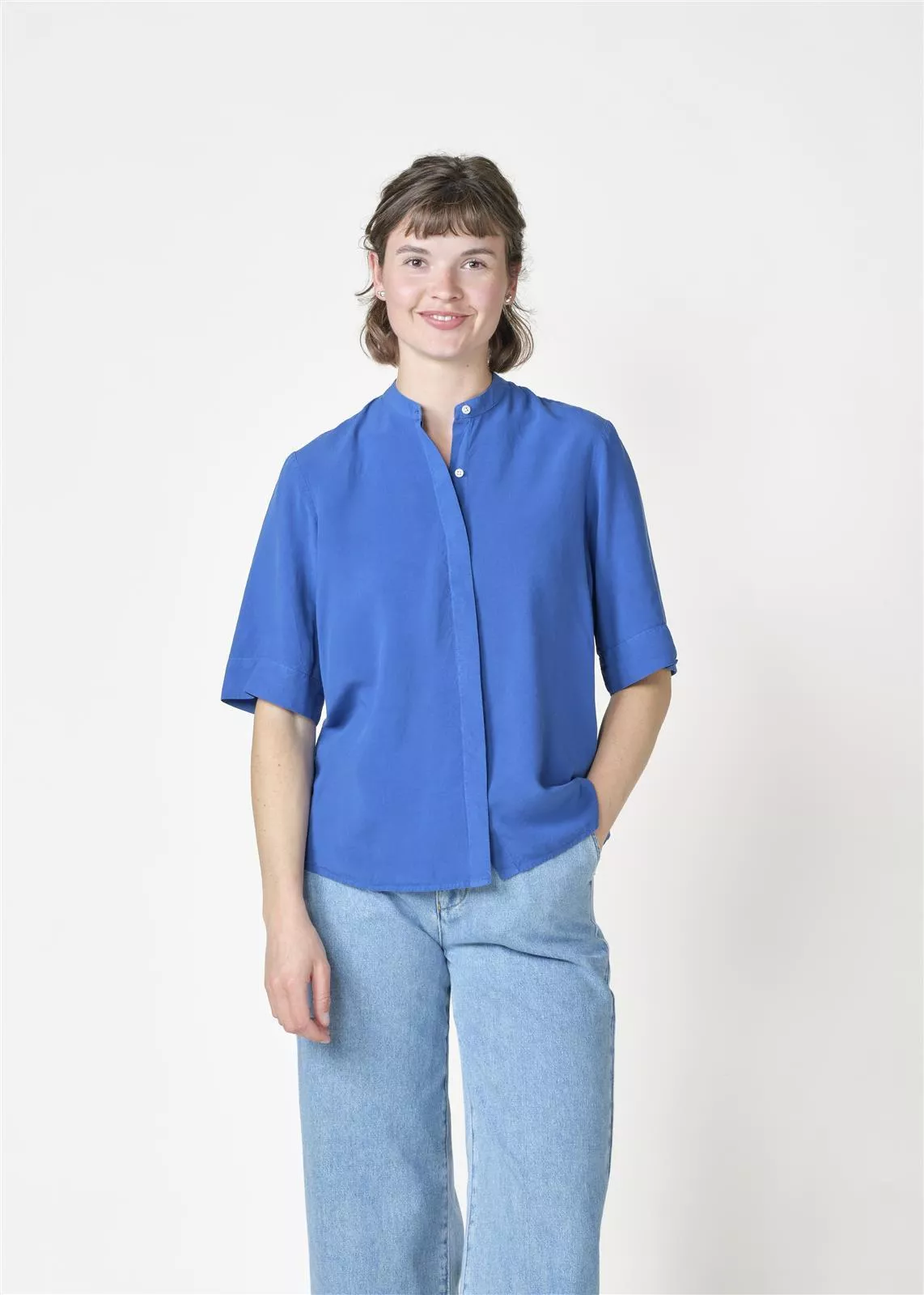 Tencel Bluse Modell: Solrun