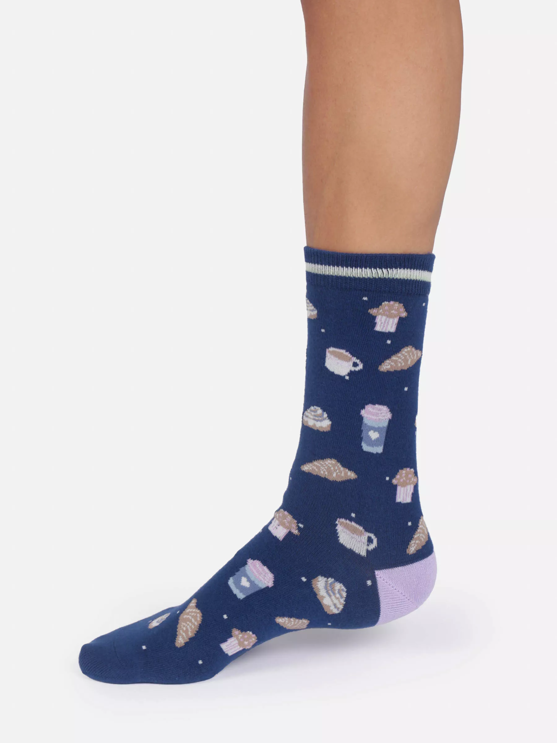 Socken Modell: Coffee & Pastries