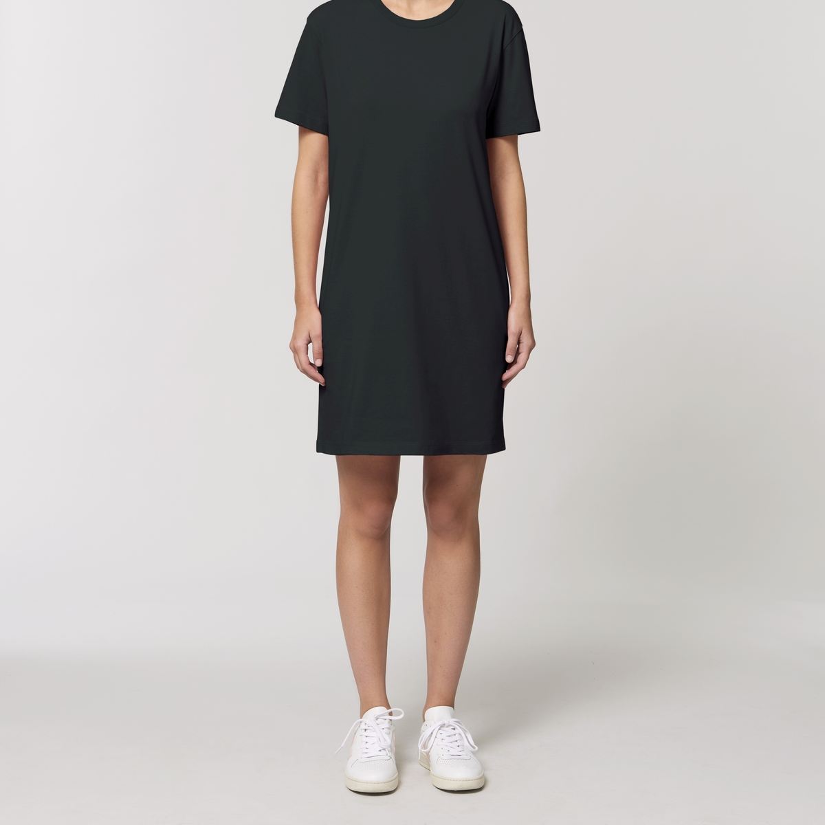 T-Shirt-Kleid Modell: Split