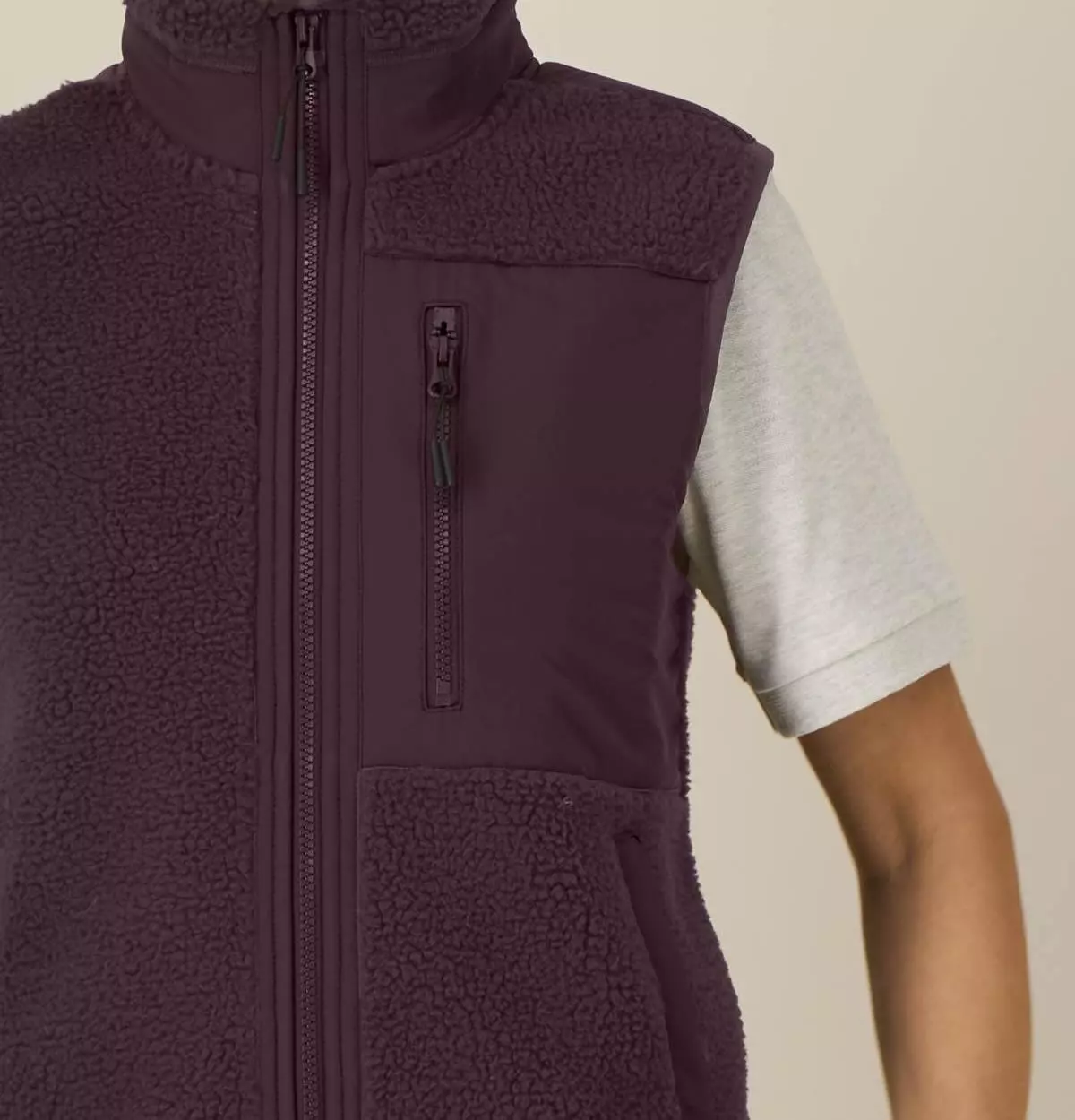 SFD1_STJU249_C116 Fleece-Weste Modell: Lin