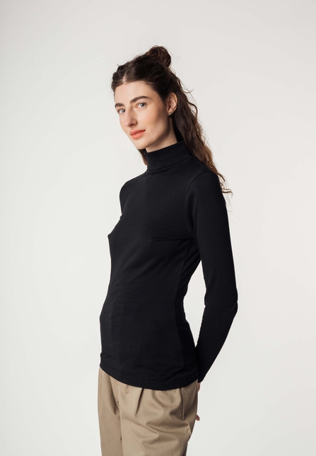 Rollkragen-Longsleeve Modell: Anchal Rollkragen-Longsleeve Modell: Anchal