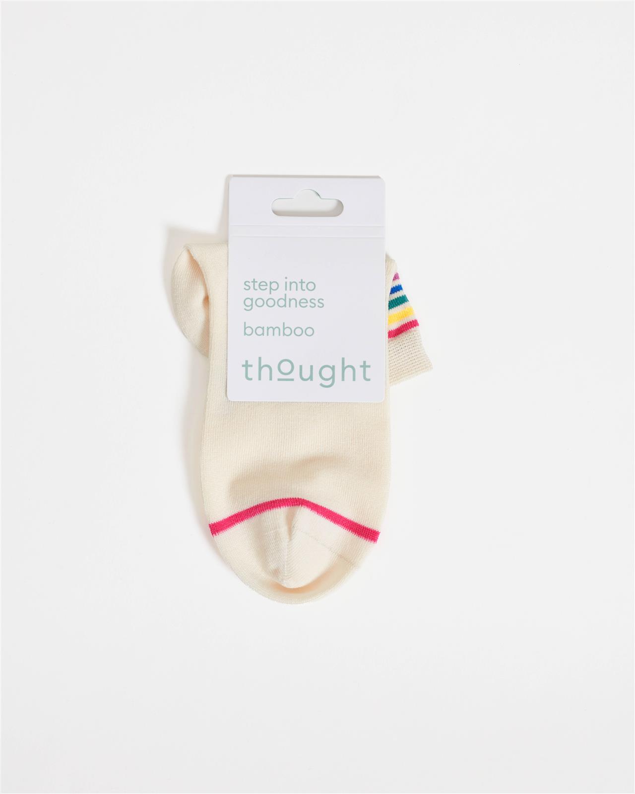 Socken Modell: Rainbow Stripes