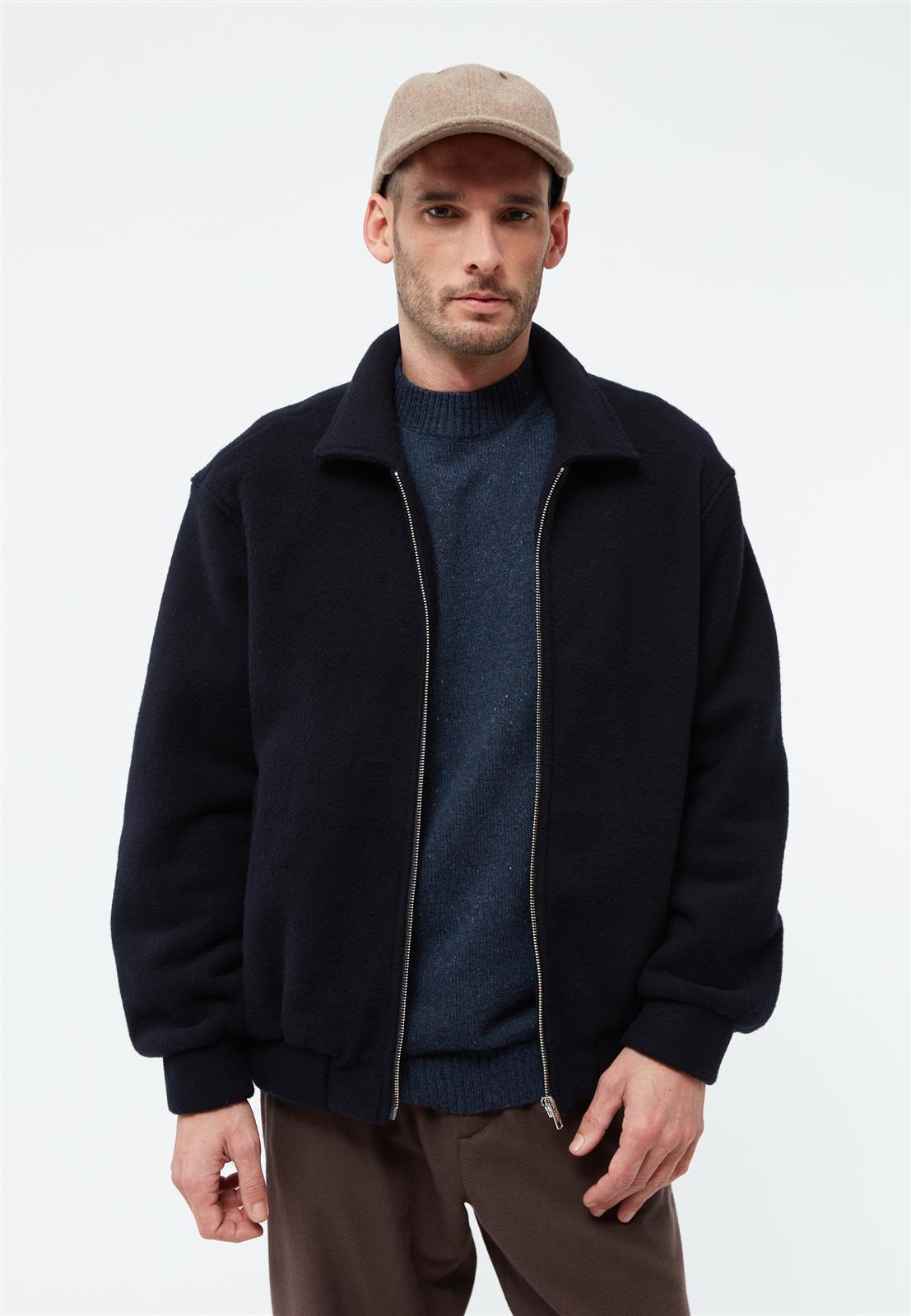 Wolljacke Modell: David
