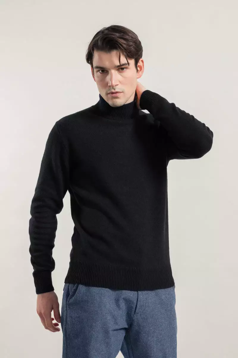 Kaschmir Stehkragenpullover Modell: Clemente