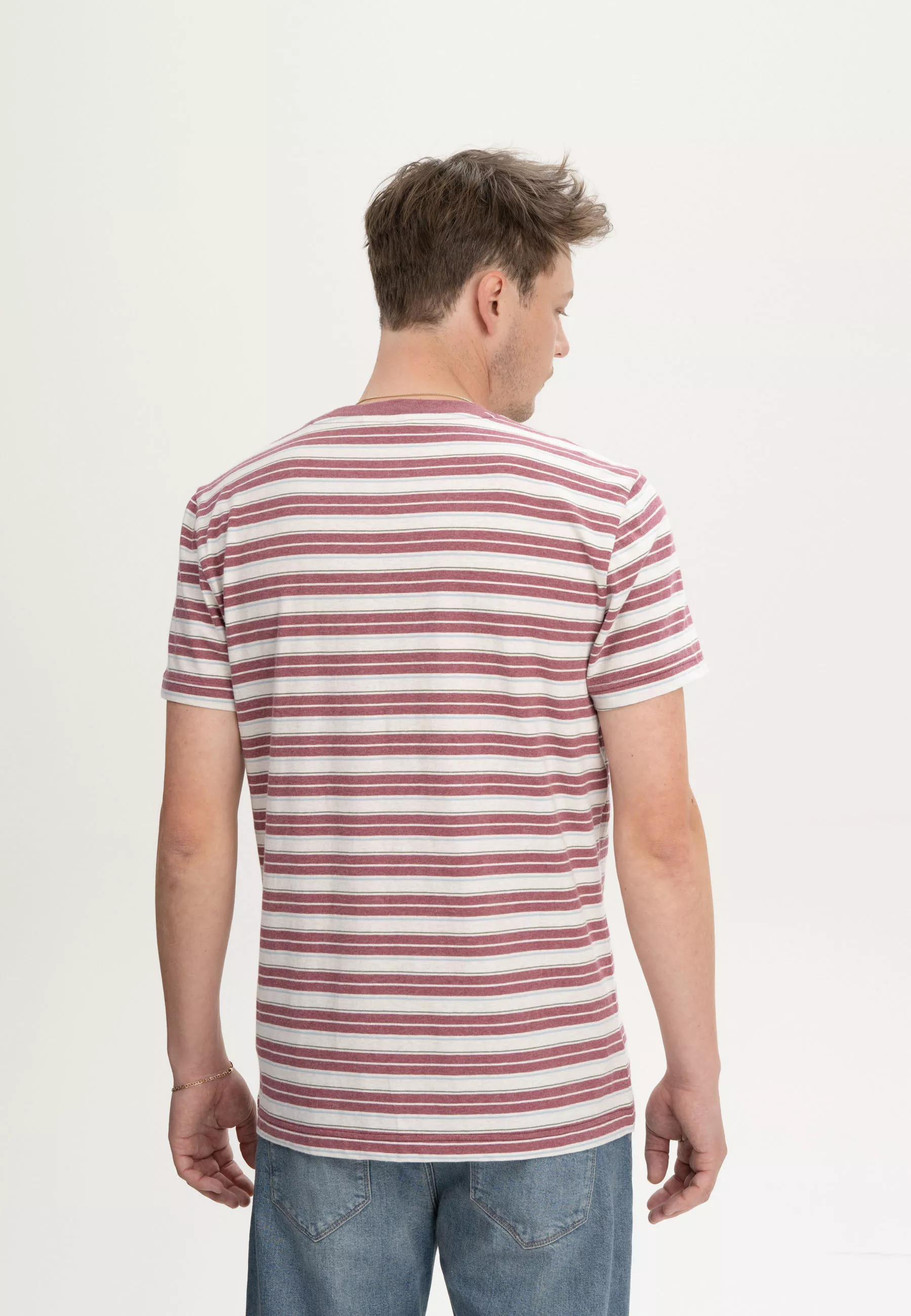 T-Shirt Modell: Avan Stripes GOTS