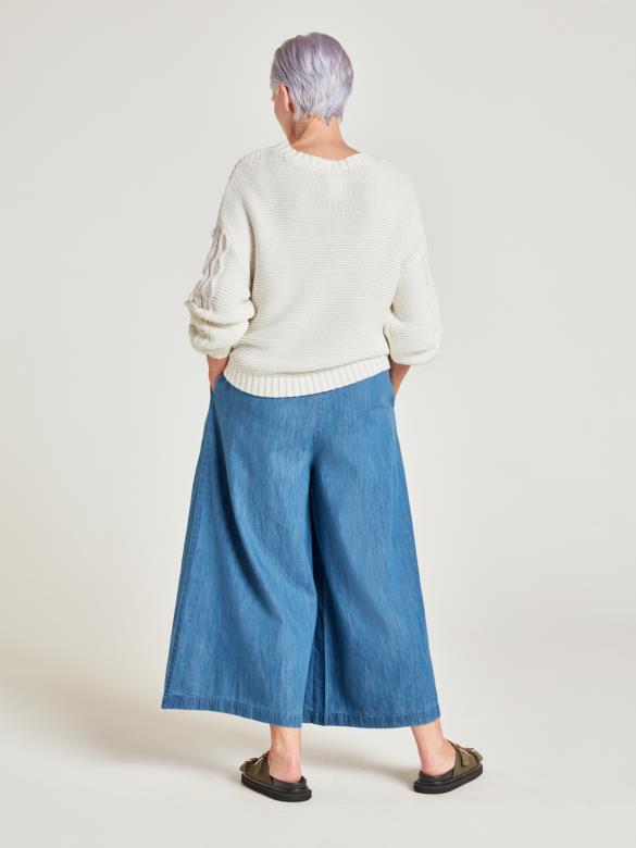 Culotte Modell: Chambray GOTS