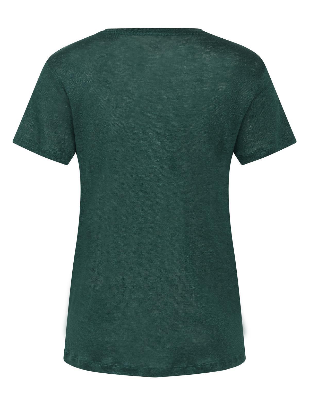 Leinen T-Shirt Modell: Rikke