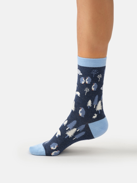 Socken Modell: Arctic Friends