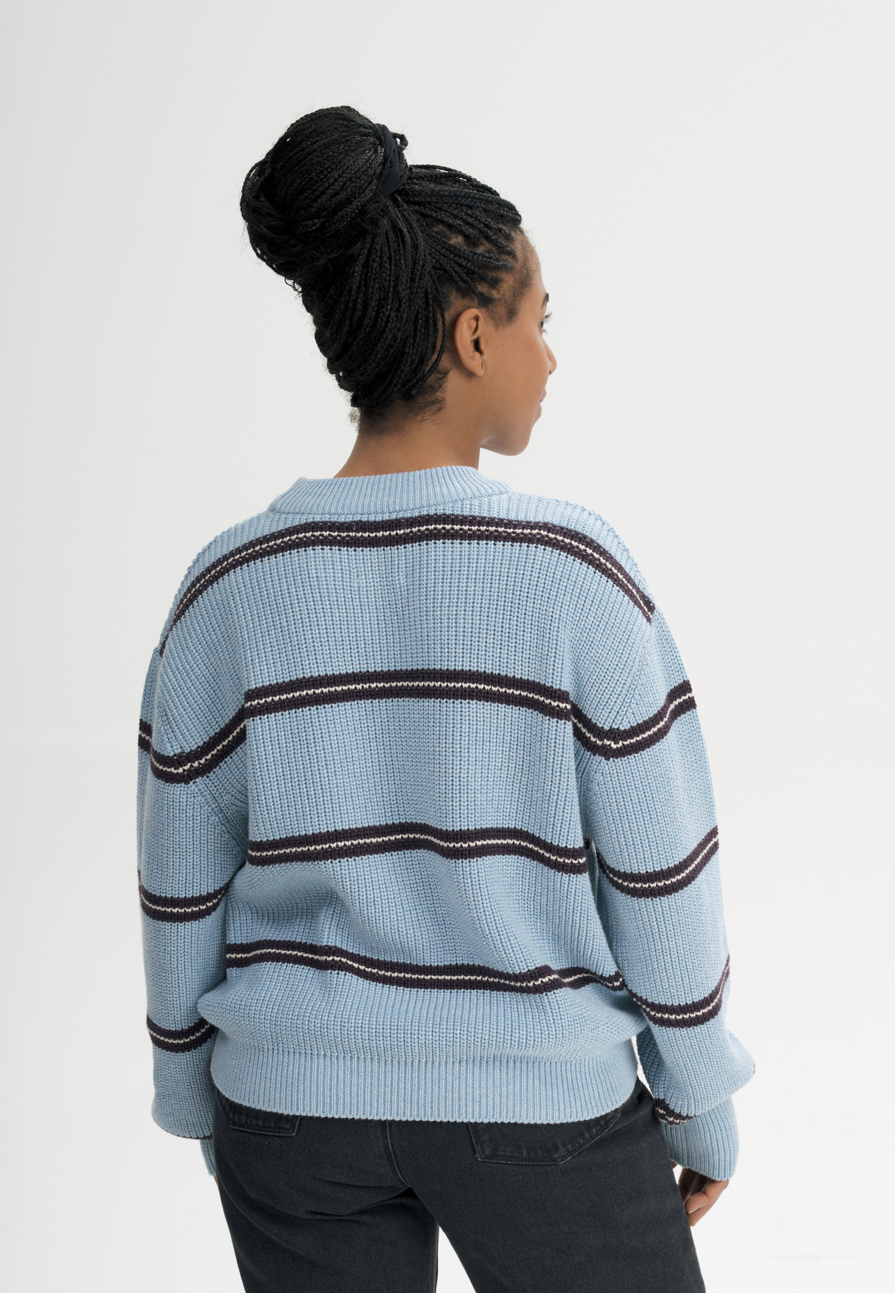 Rippstrick Pullover Modell: Adah