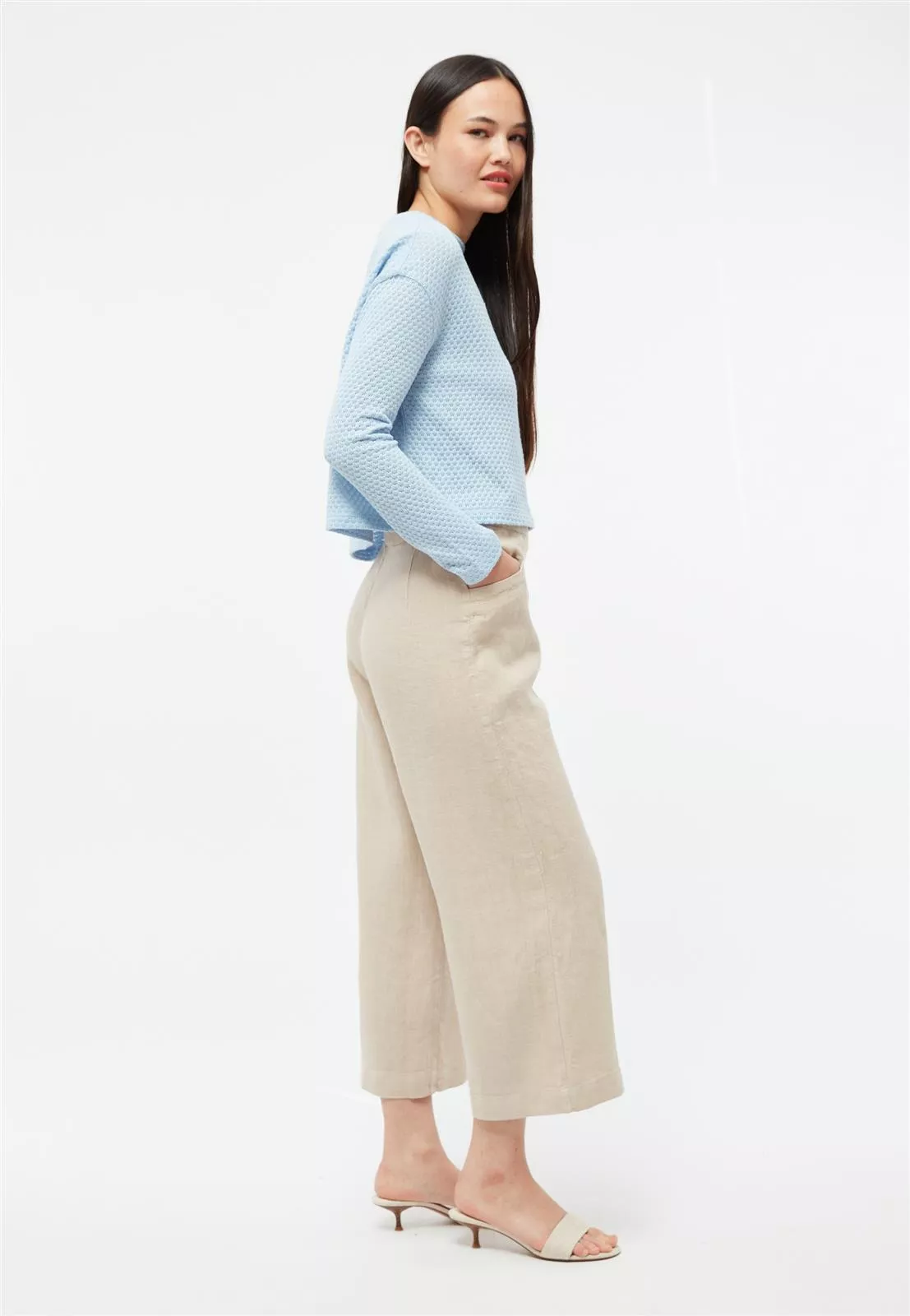 Leinen Culotte Modell: Fay