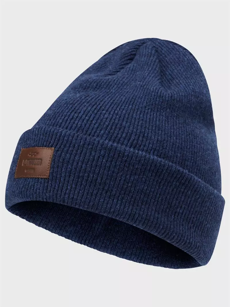 Medium Rib Beanie Merinowolle