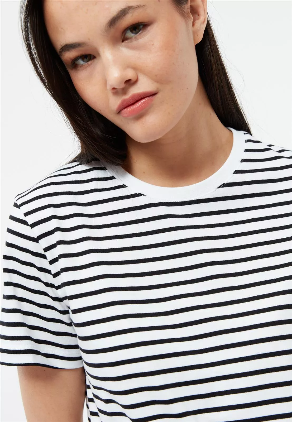 Streifen T-Shirt Modell: Julia