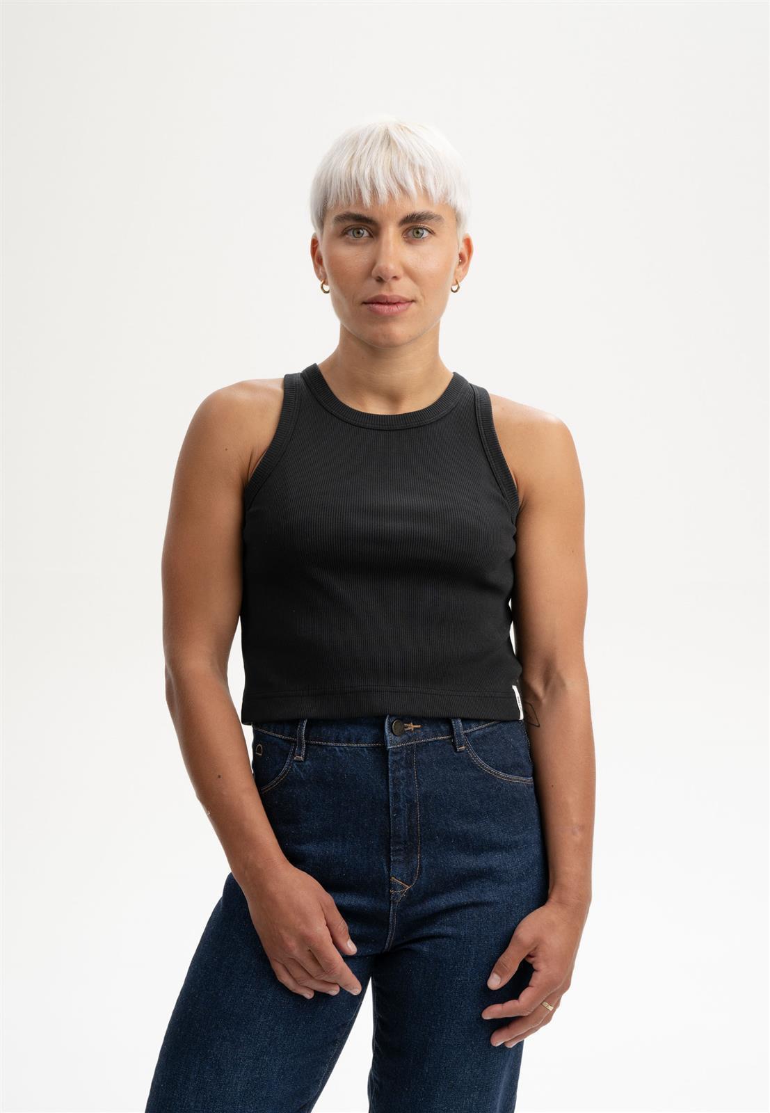 Geripptes Tanktop Modell: Prisha