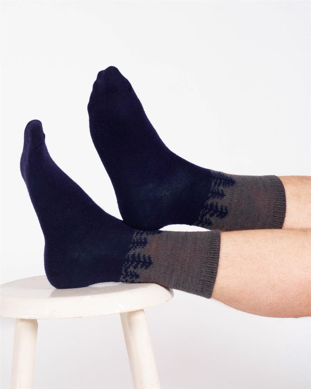 Woll-Socken Modell: Forest