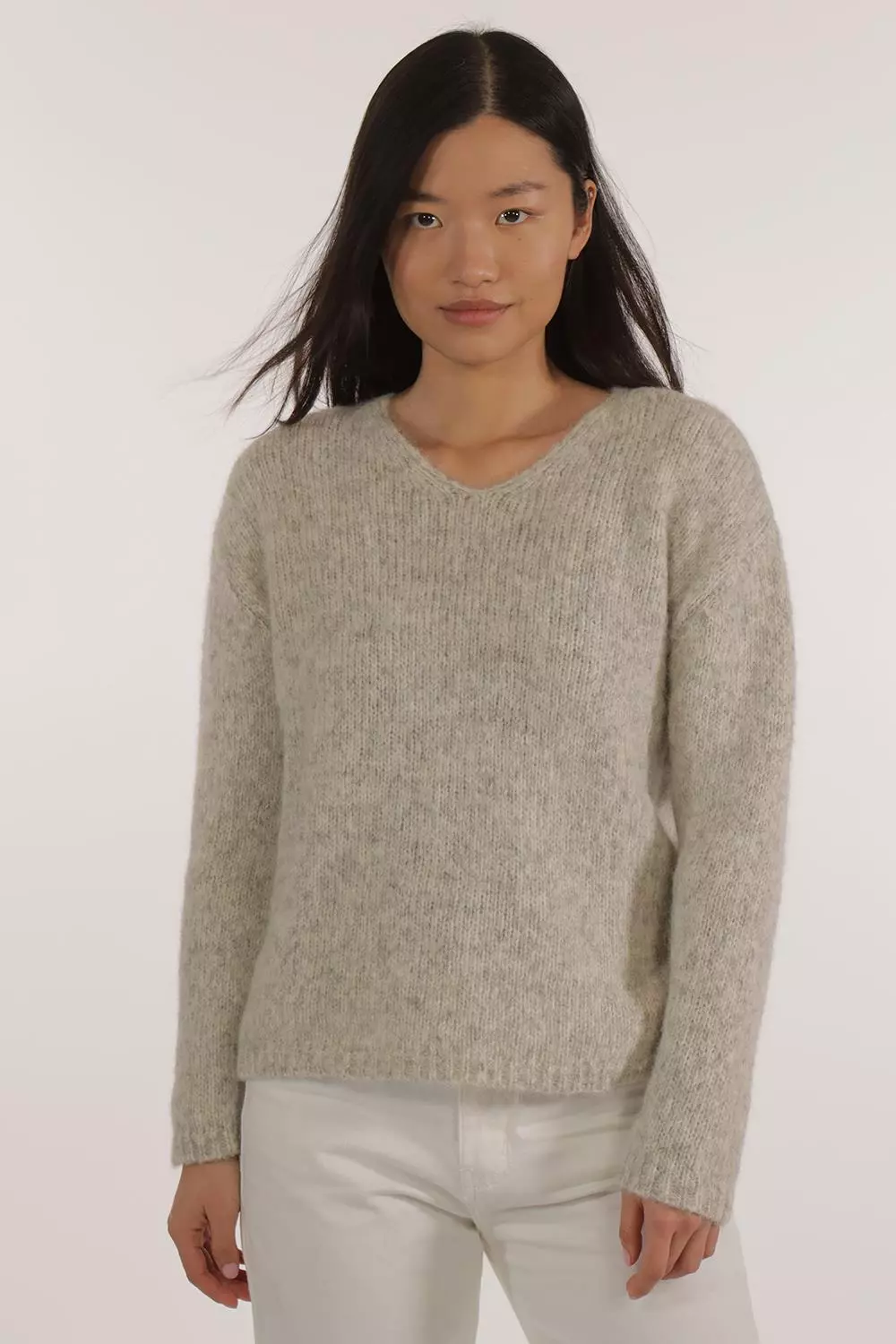 Alpaka Strickpullover Modell: Ecume Alpaka Strickpullover Modell: Ecume