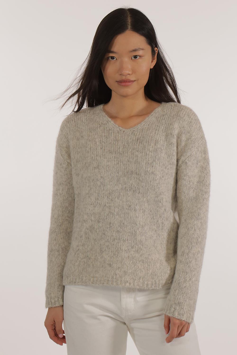 Alpaka Strickpullover Modell: Ecume
