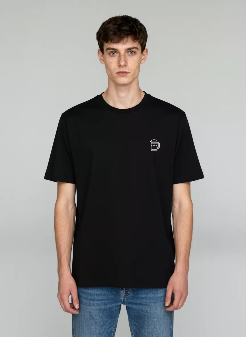 Besticktes T-Shirt