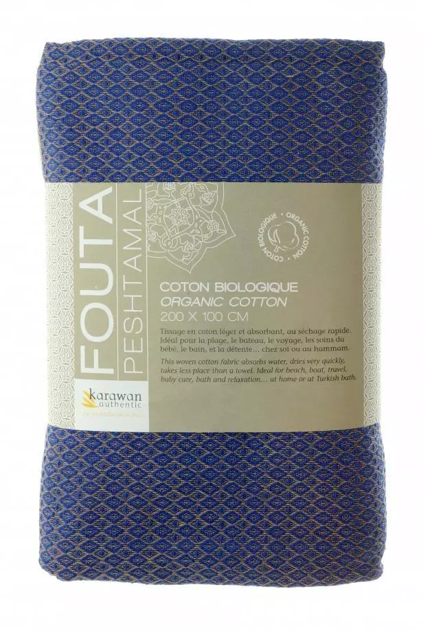 Karawan_Fouta_Sand_imperialblue (2) Fouta SAND