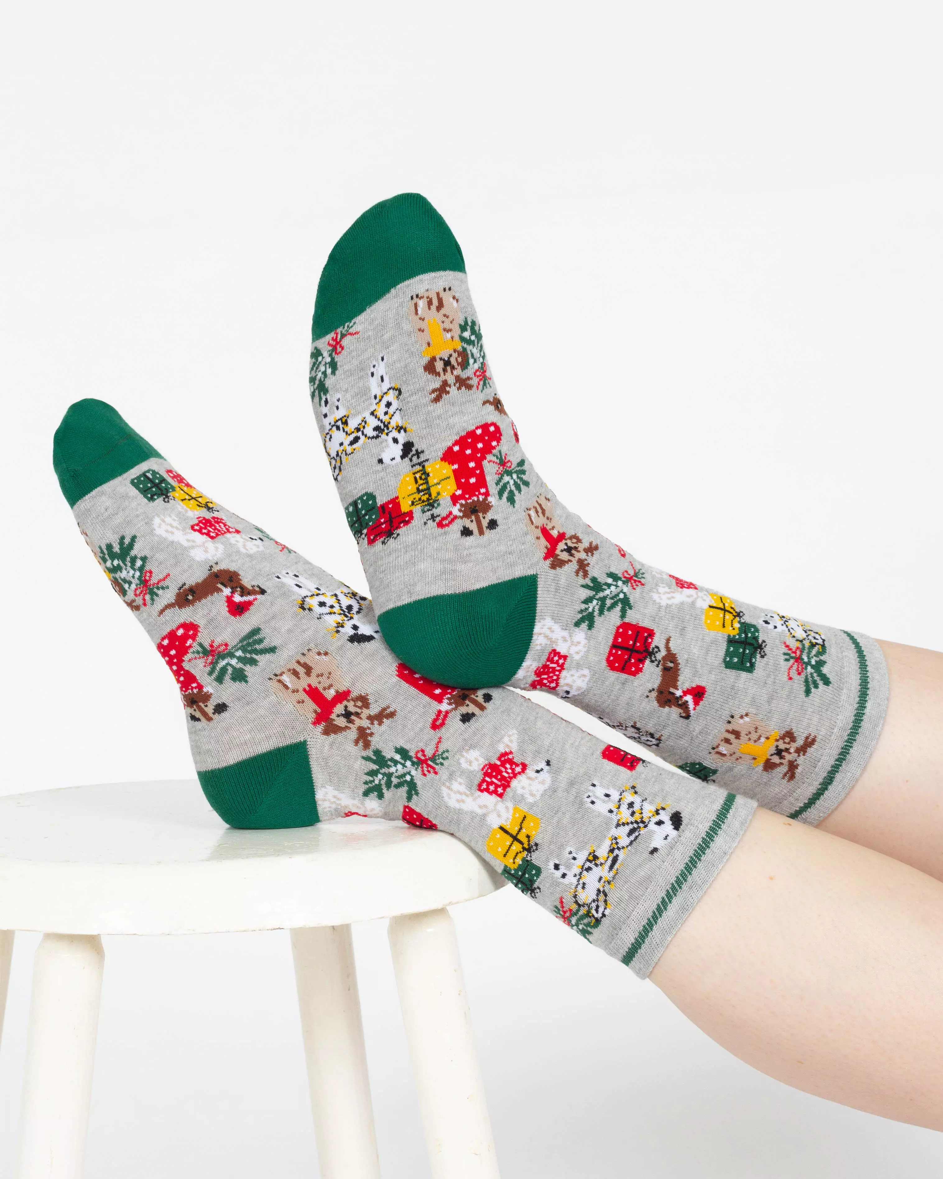 Socken Modell: Christmas Pet