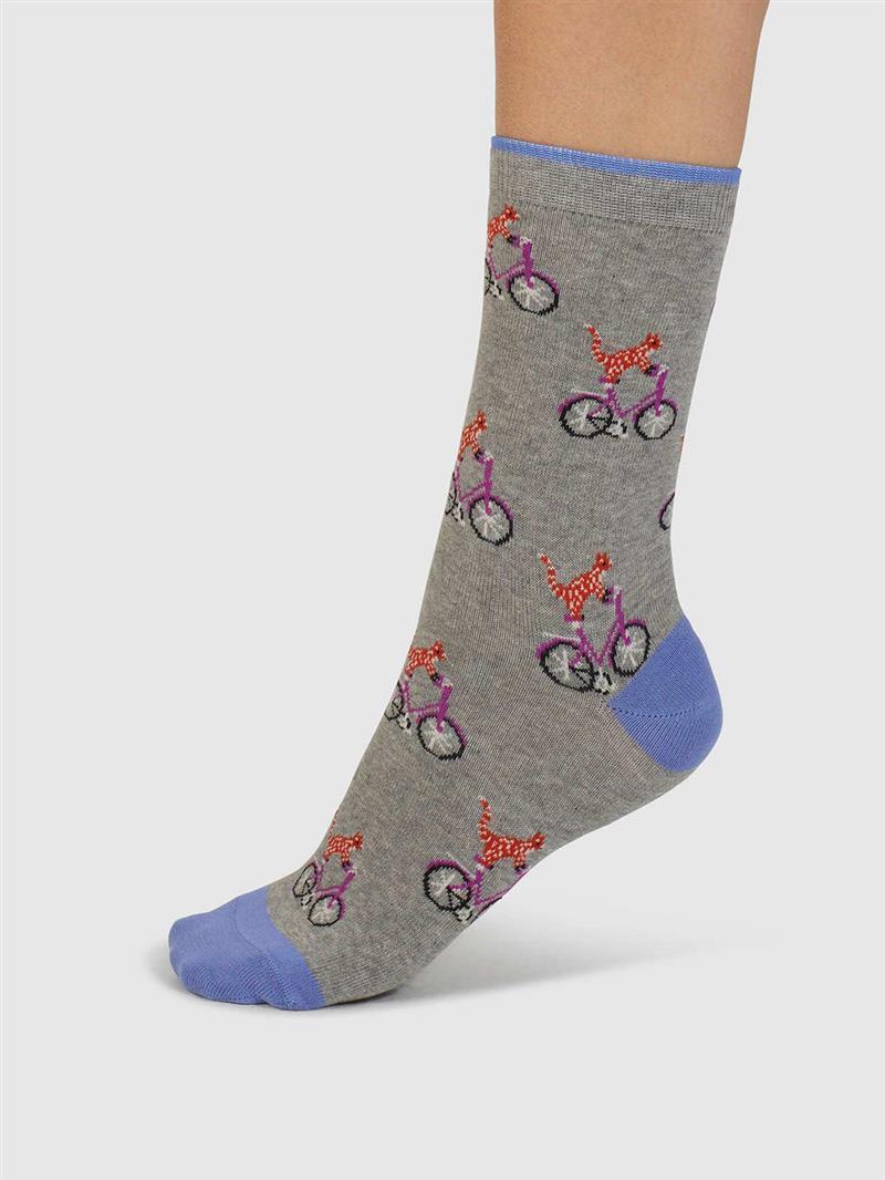 Socken Modell: Dilloyn Cat And Bike