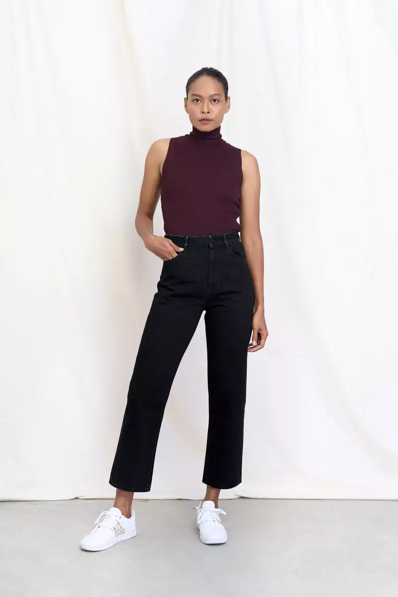 Jeanshose Wide Straight Modell: Minimal Jeanshose Wide Straight Modell: Minimal