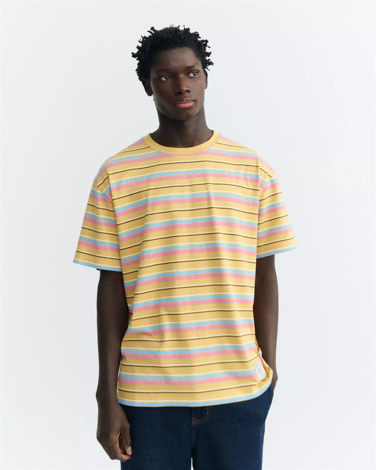 Streifen T-Shirt Modell: Aaron