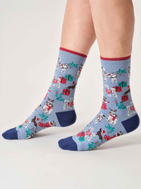 Socken Modell: Christmas Pet