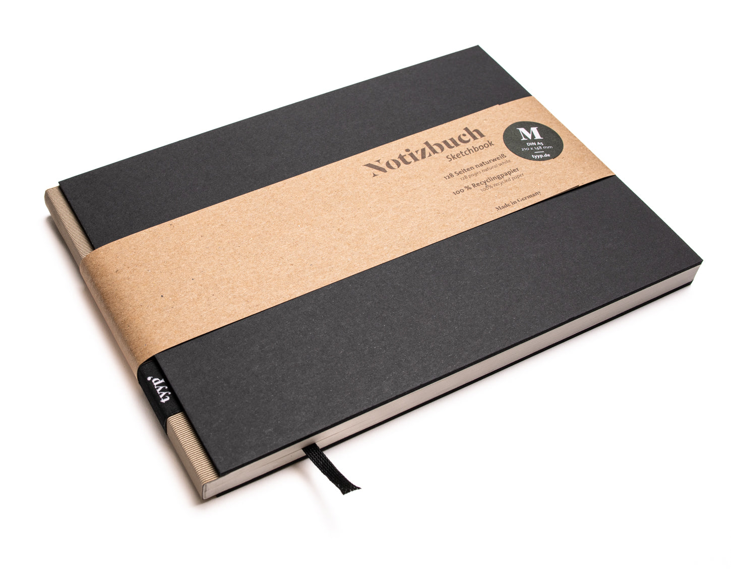 Design Notizbuch Querformat A5 BerlinBook