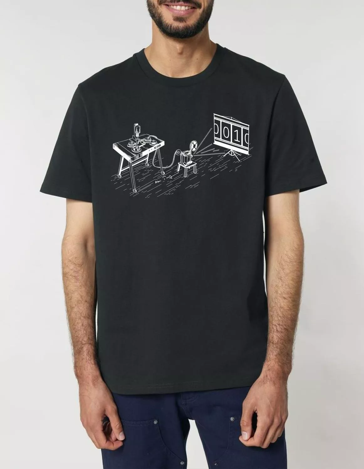 Science-T-Shirt Informatik Modell: Turingmaschine