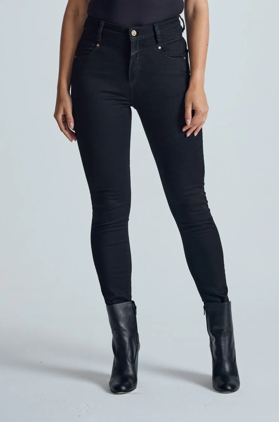 High Waist Skinny Jeans Modell: Nina