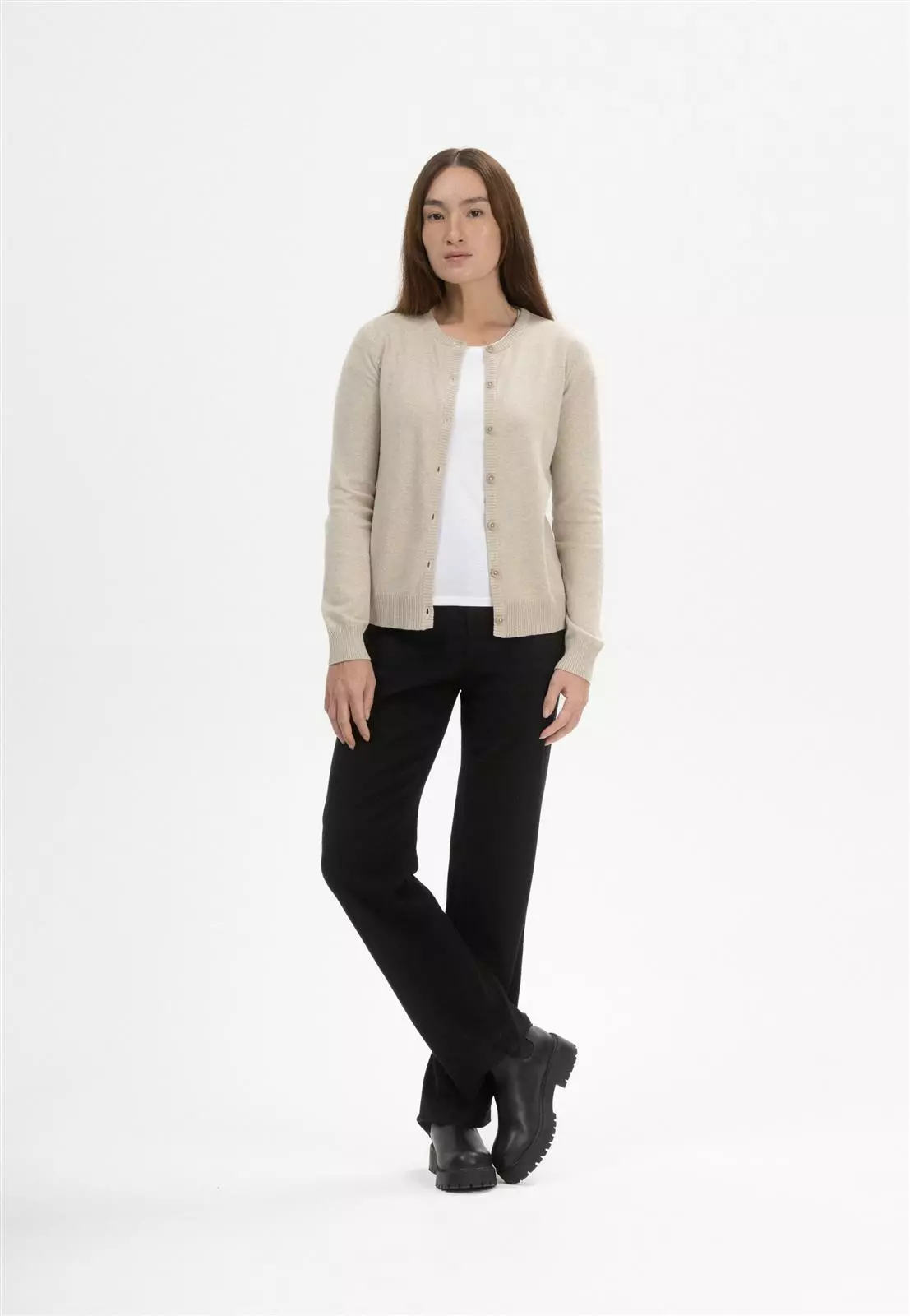 Feinstrick Cardigan Modell: Nameen