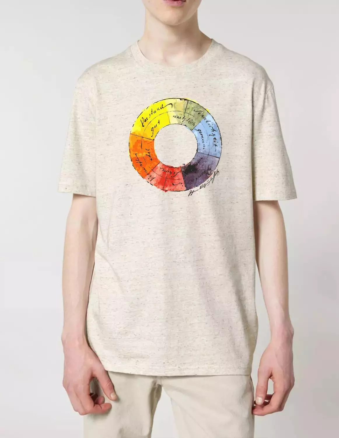 Science-T-Shirt Kunst Modell: Farbenlehre